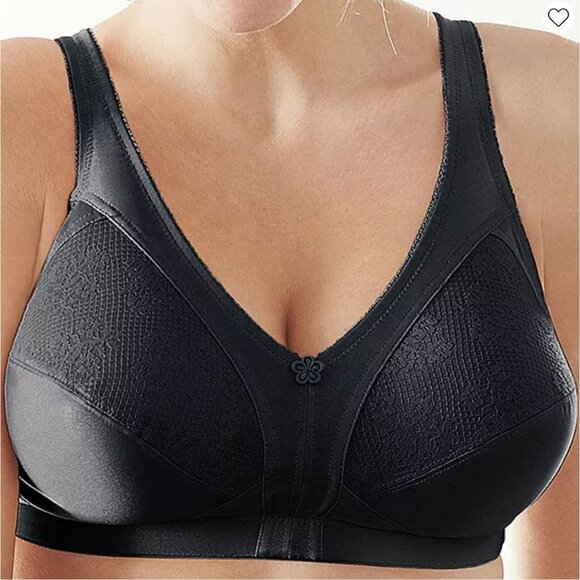 Underscore Tan Comfort Lace Trim Unlined Wireless Full Coverage Bra Size 42DD - Picture 1 of 7